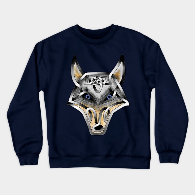 Wolf Crewneck Sweatshirt by KnotYourWorld4